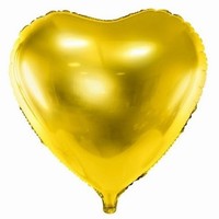 BALNEK fliov srdce zlat 61cm 1ks