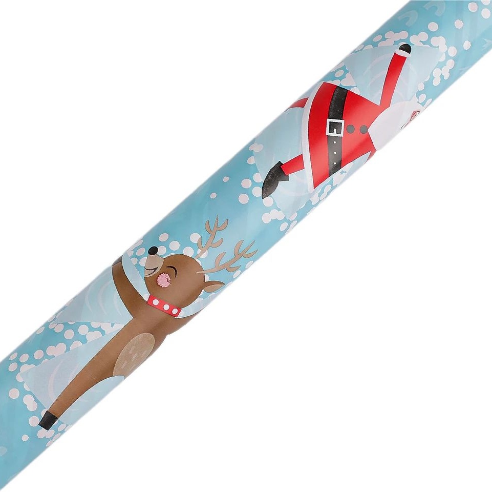 Balící papír vánoční dětský 0,7x2m