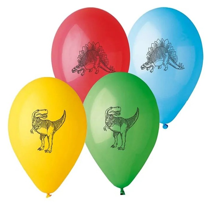 Balónek latexový Dinosaurus 26 cm 1ks