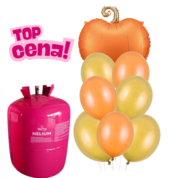 Helium s balonky - Dýně