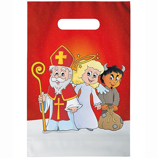 Taška igelitová Mikuláš 20x30x8 cm 1 ks