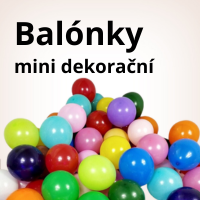 Mini balonky dekoran 12 cm