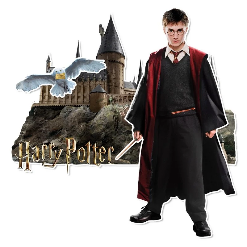 Nlepka 3D Harry Potter Bradavick hrad 8.5 x 31cm