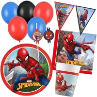 Spiderman - party set stolovn, dekorace pro 8 osob
