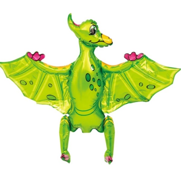 Balónek fóliový 4D Pterodaktyl 80 x 55 cm
