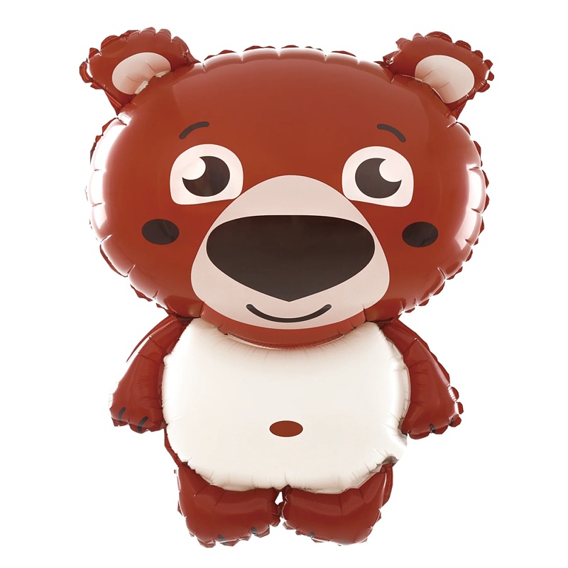 Balónek fóliový Medvídek 45x63 cm