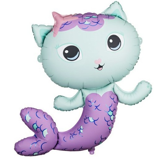 Balónek fóliový MerCat Gabby's Dollhouse 80x82 cm