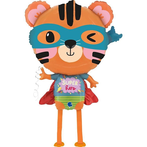 Balónek fóliový chodící Tygr 84 cm