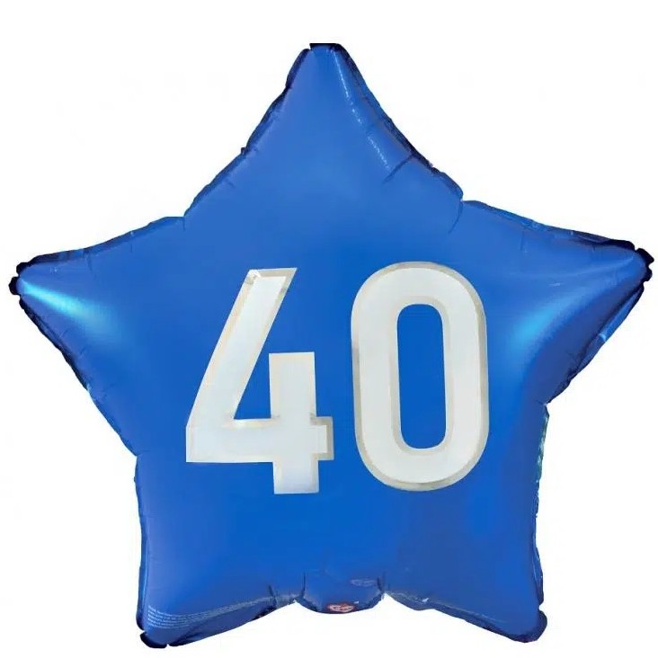 Balónek fóliový hvězda