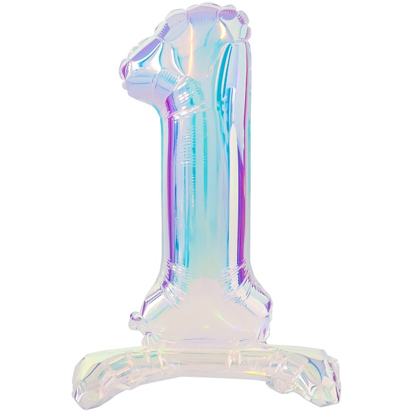 Balónek fóliový stojací číslo