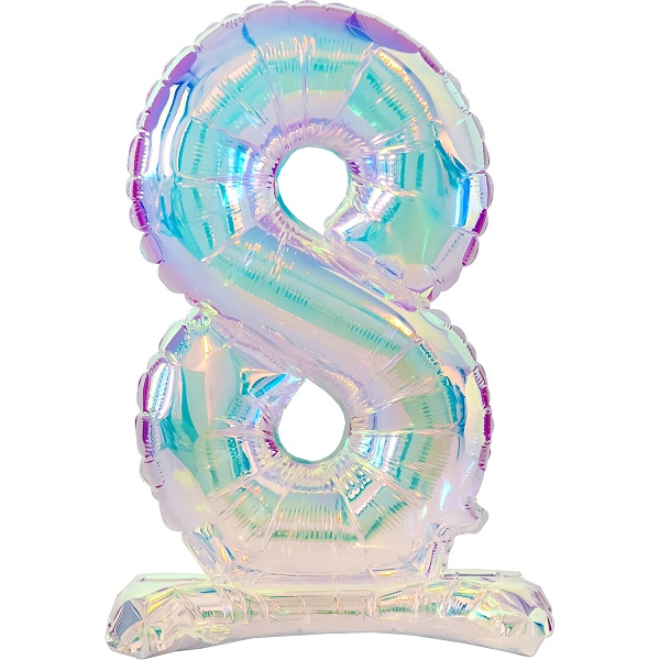 Balónek fóliový stojací číslo