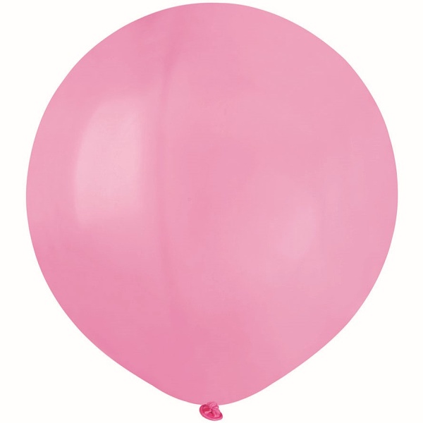Balónek latexový růžový 48cm 1ks