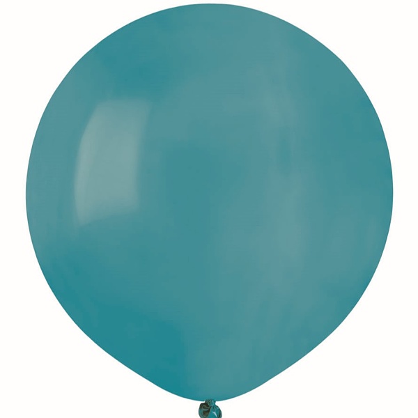 Balónek latexový tyrkysový 48cm 1ks