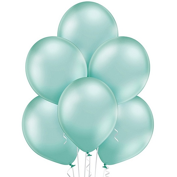 Balónky latexové glossy světle zelené 30cm 100ks