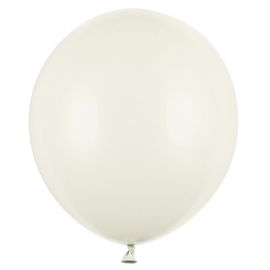 Balónky latexové pastelové krémové 43 cm 25 ks