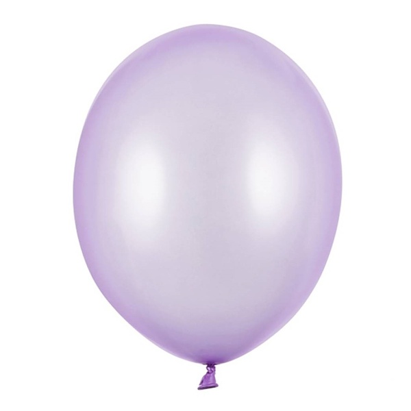 Balony Eco 30cm metalizované, lila (1 bal. / 10 ks)