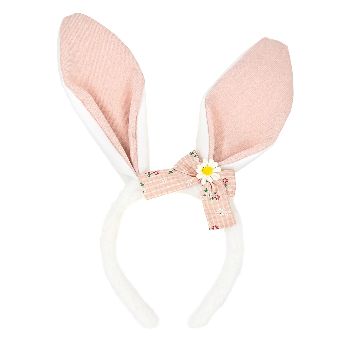 Čelenka králičí uši s mašlí