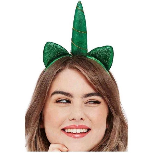 Čelenka zelený Jednorožec