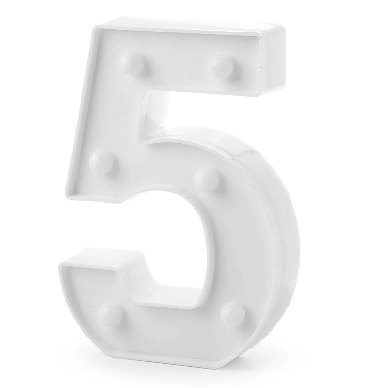 Číslice svítící