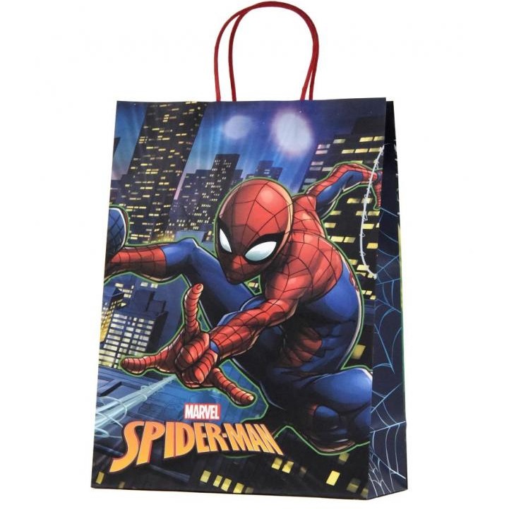 Dárková taška Disney Spiderman 26x35x12 cm