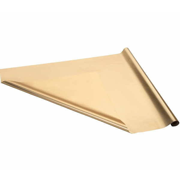 Dekorační fólie metalická luxusně zlatá 0,8x25m