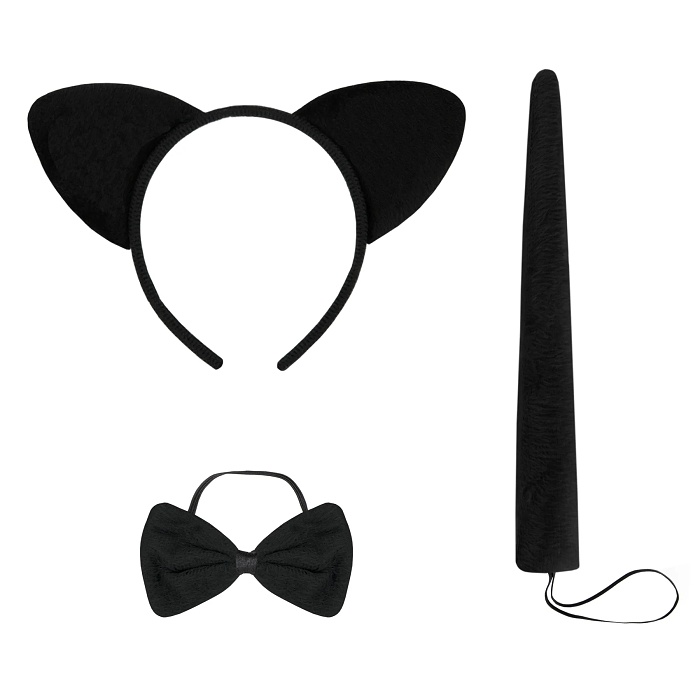 Doplňky ke kostýmu Kočička černá