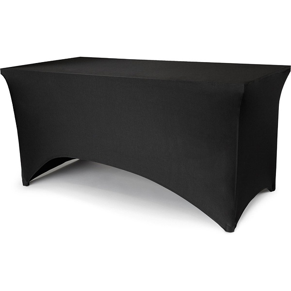 Elastický ubrus na stůl černý 183x76x74cm