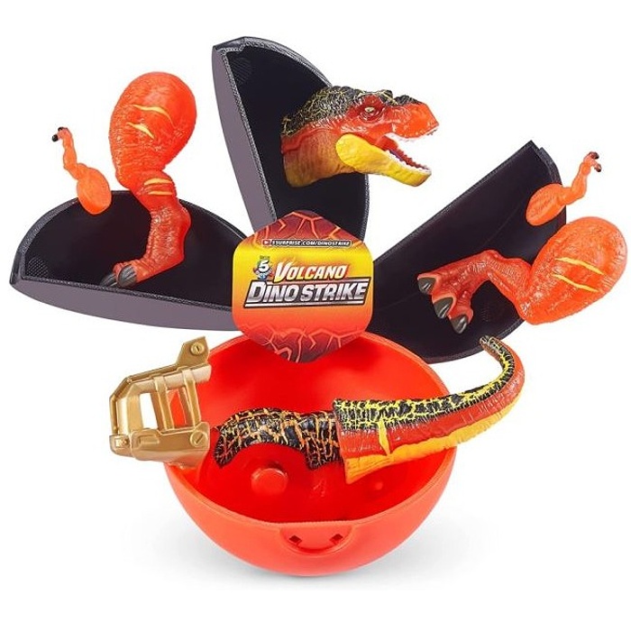 Figurka dinosaura Volcano v kouli