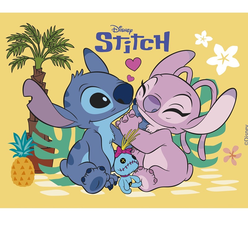 Fondánový list na dort Stitch 14,8x21 cm