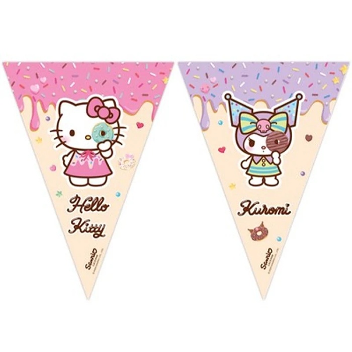 Girlanda vlaječková Hello Kitty