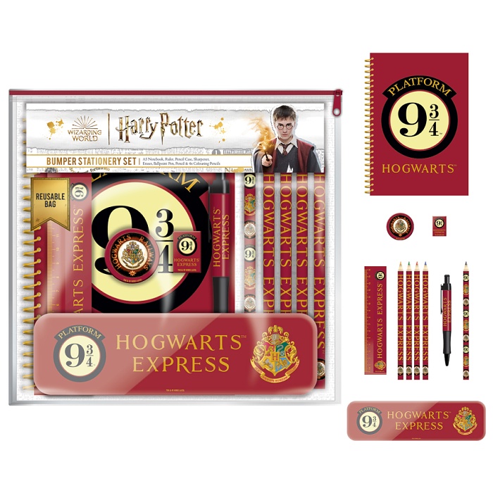 Harry Potter školní set - nástupiště 9/3