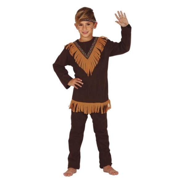 Kostým dětský Indián 5-6 let (vel. 110-116 cm)