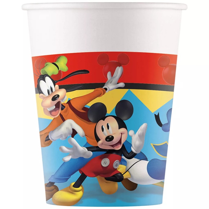 Kelímky papírové Mickey Mouse 200 ml 8 ks