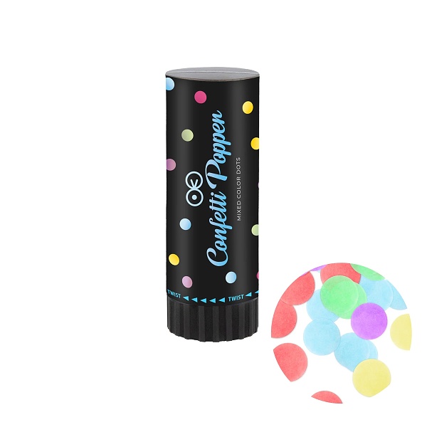 Konfety mini vystřelovací kruhy 11 cm