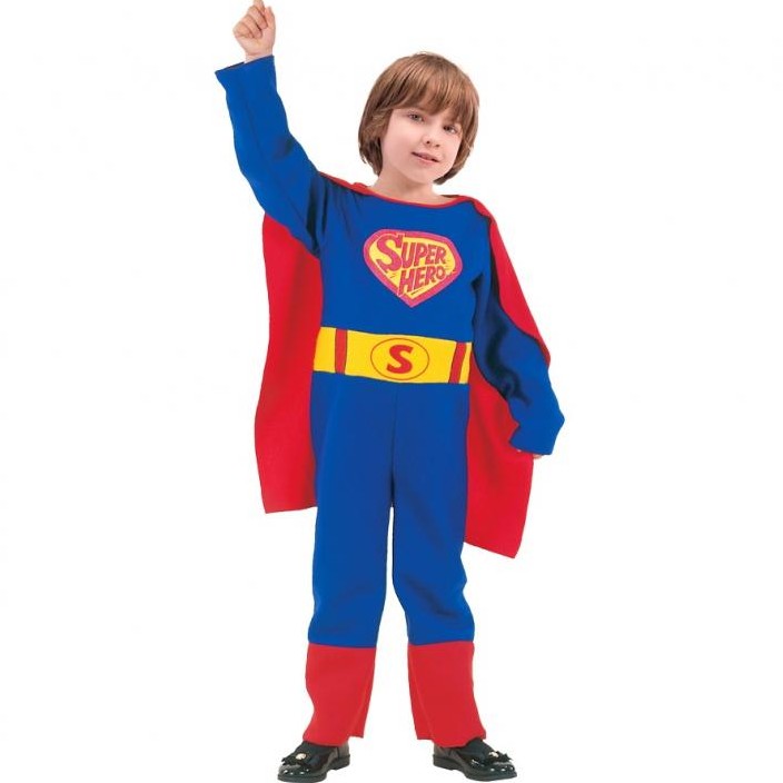 Kostým Superhrdina Vel. 110/120 cm