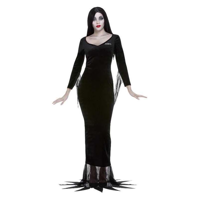 Kostým dámský Morticia Addams Family vel. M (40-42)