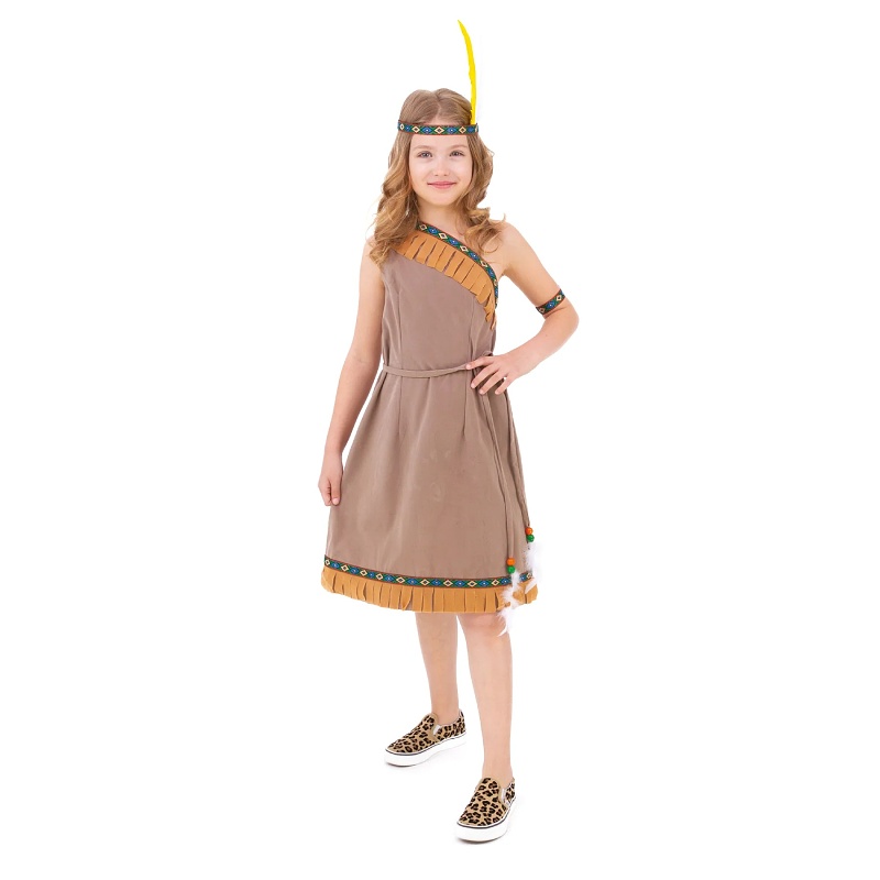 Kostým dětský Indiánka vel. M