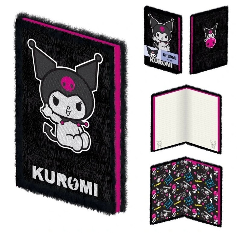 Kuromi plyšový blok