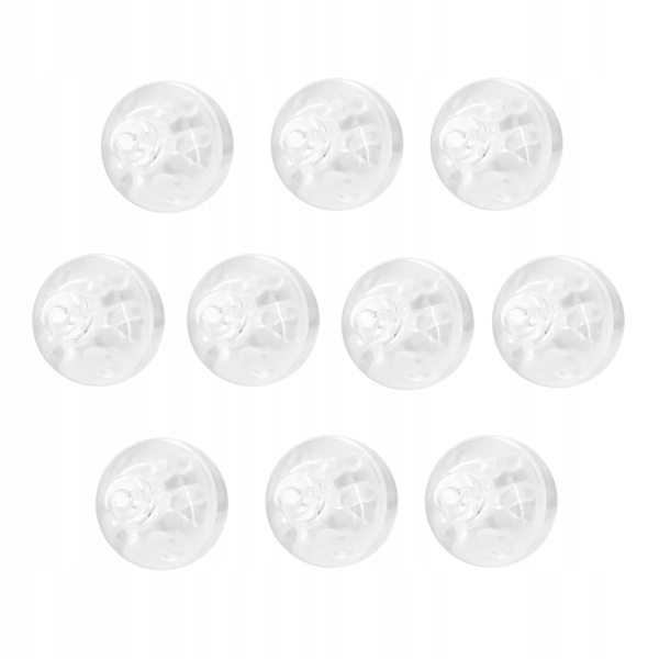 LED diody do balónků bílé 10 ks