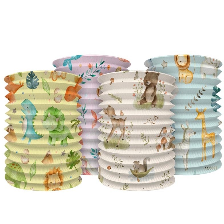 Lampión válec mix zvířátek 15 cm 1 ks