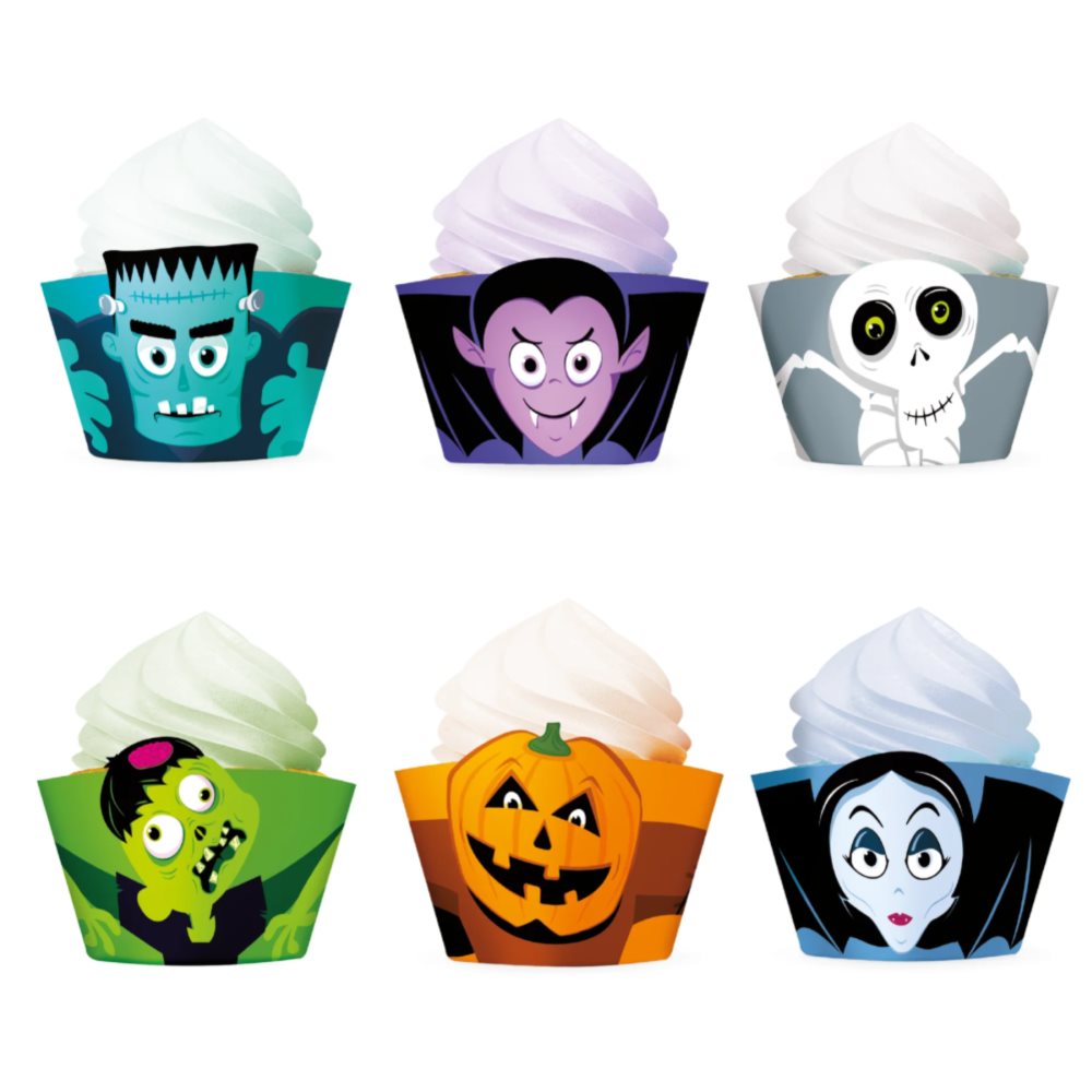 Obal na cupcakes Monsters 6ks