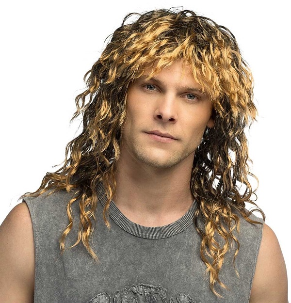 Paruka kudrnatá Keith hnědá