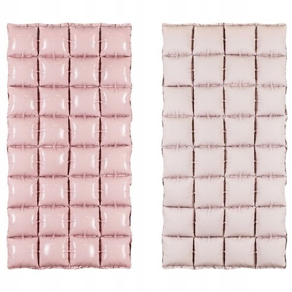 Pozadí fóliové balónové světle růžové 55x110 cm