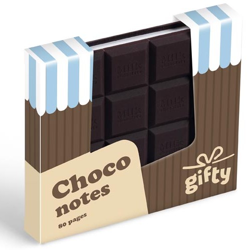 Poznámkový blok Čokoláda
