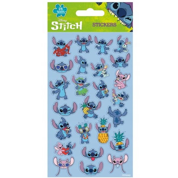 Samolepky Lilo a Stitch modré