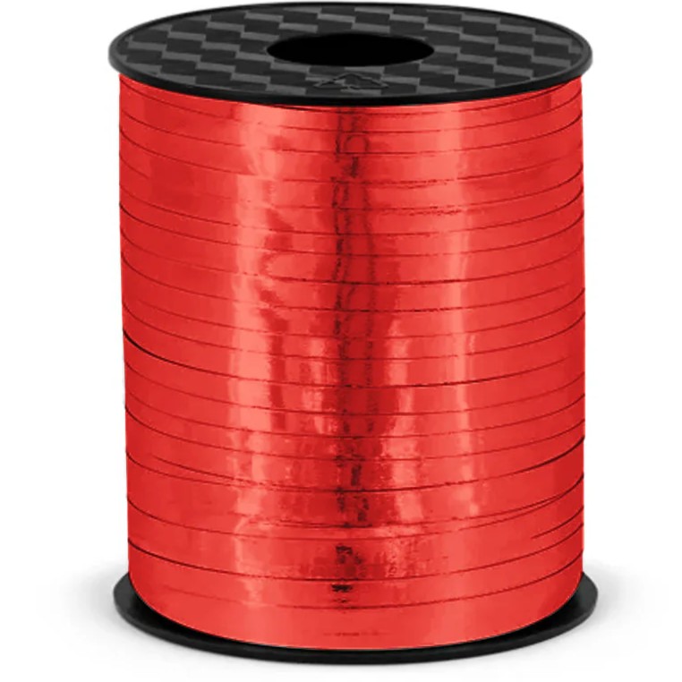 Stuha lesklá červená 458 m