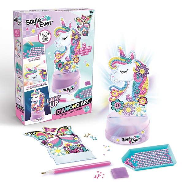 Style4Ever Diamantové malování - lampička