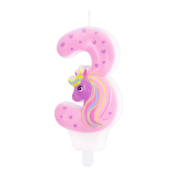 Svíčka dortová Jednorožec