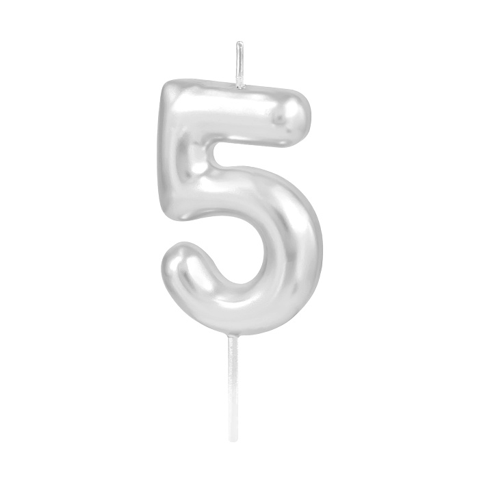 Svíčka dortová lesklá