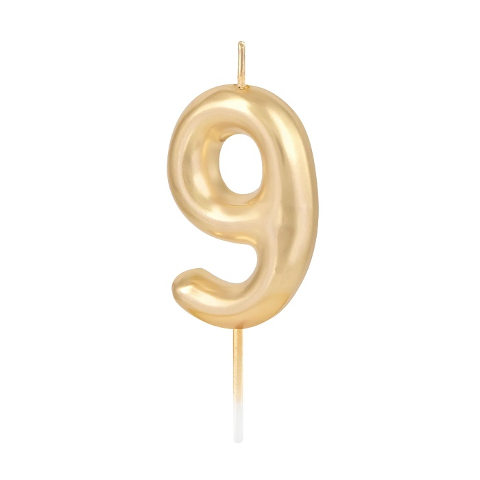 Svíčka dortová lesklá